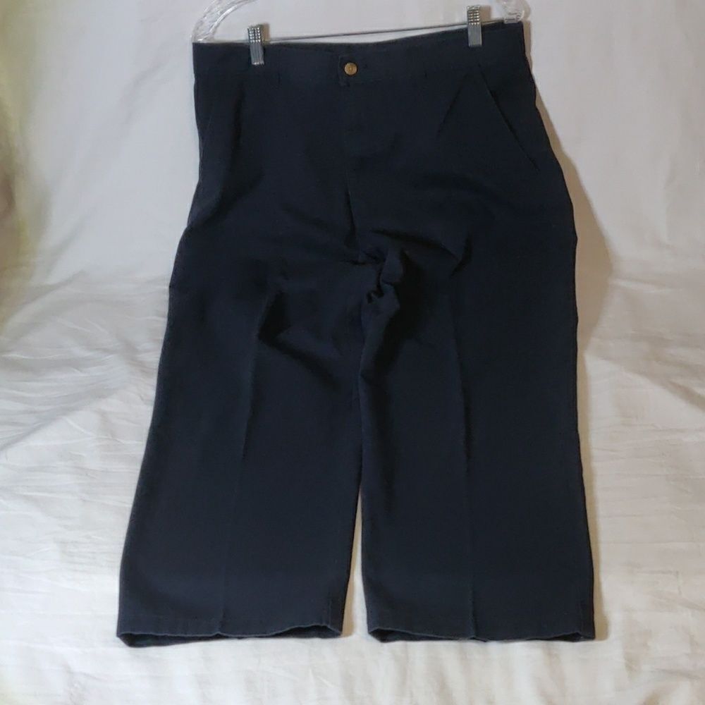 George‎ Flat Front Navy Dress Pants Size 34/30